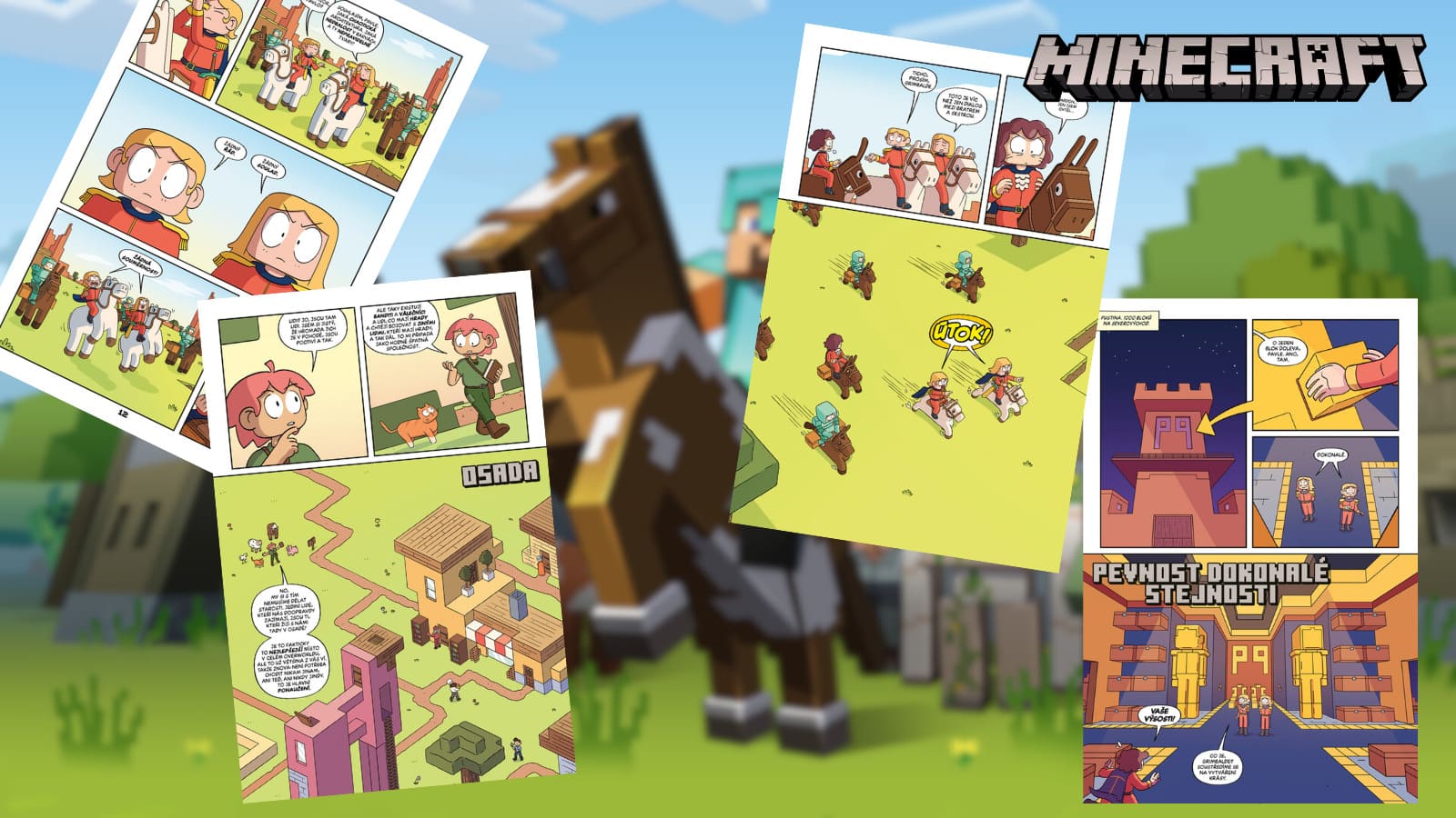 Minecraft: Bez ladu a skladu 1 komiks