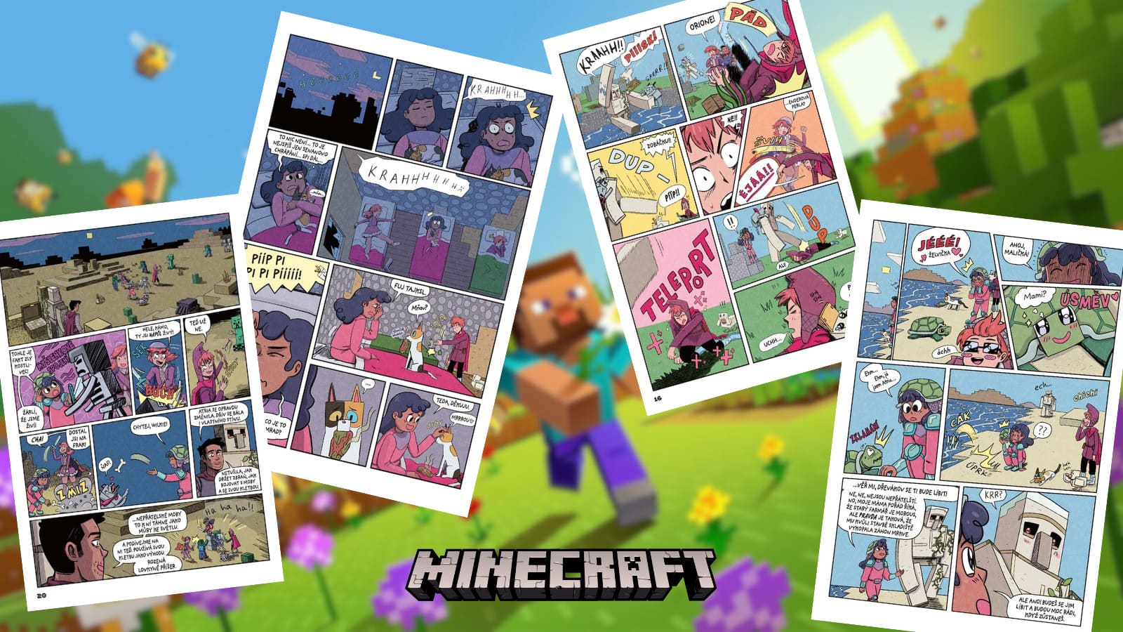 Minecraft: Chodí wither okolo 3 komiks