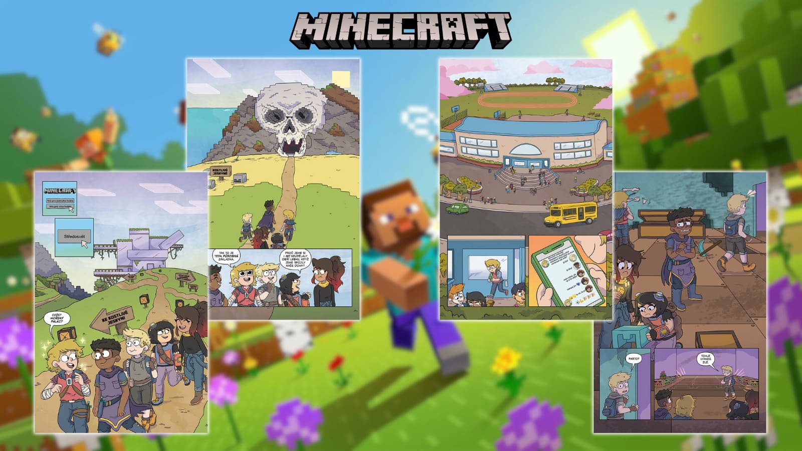 Minecraft: Druhá kniha příběhů komiks