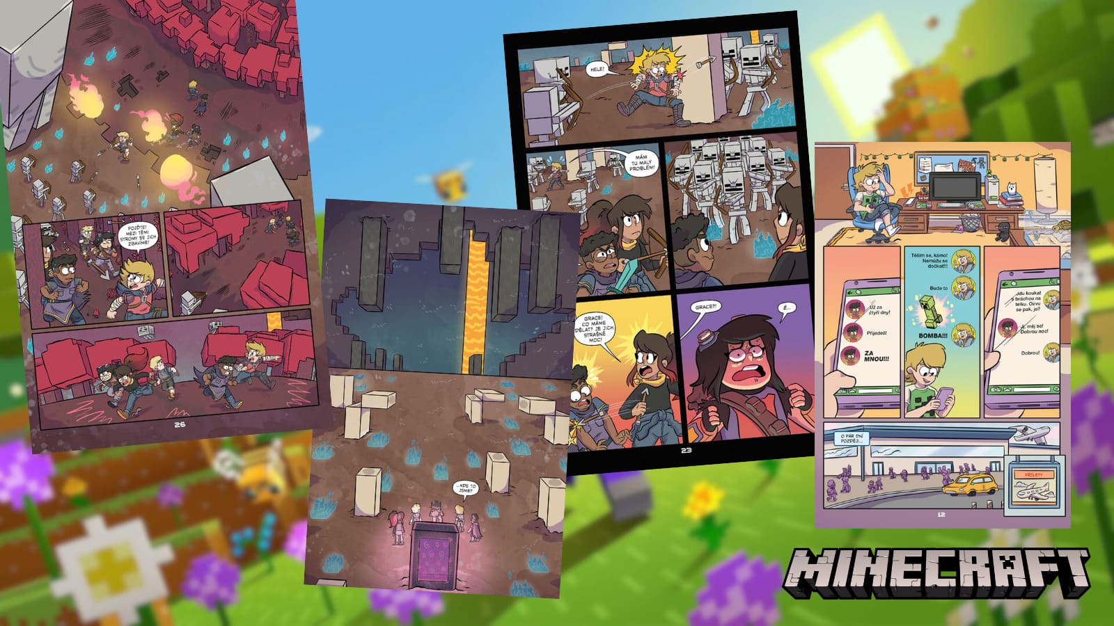 Minecraft: Třetí kniha příběhů komiks