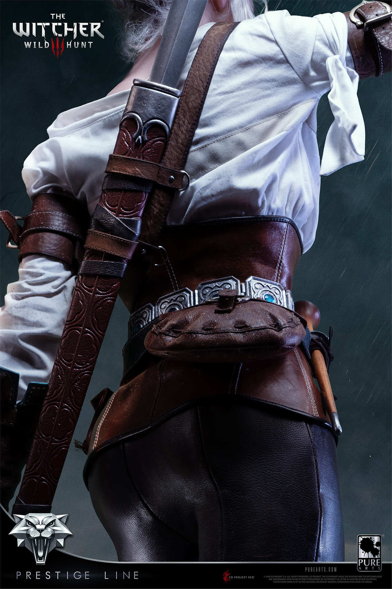 Zaklínač 3: Wild Hunt - Ciri of Cintra 1:2 Scale Statue [Pure Arts]
