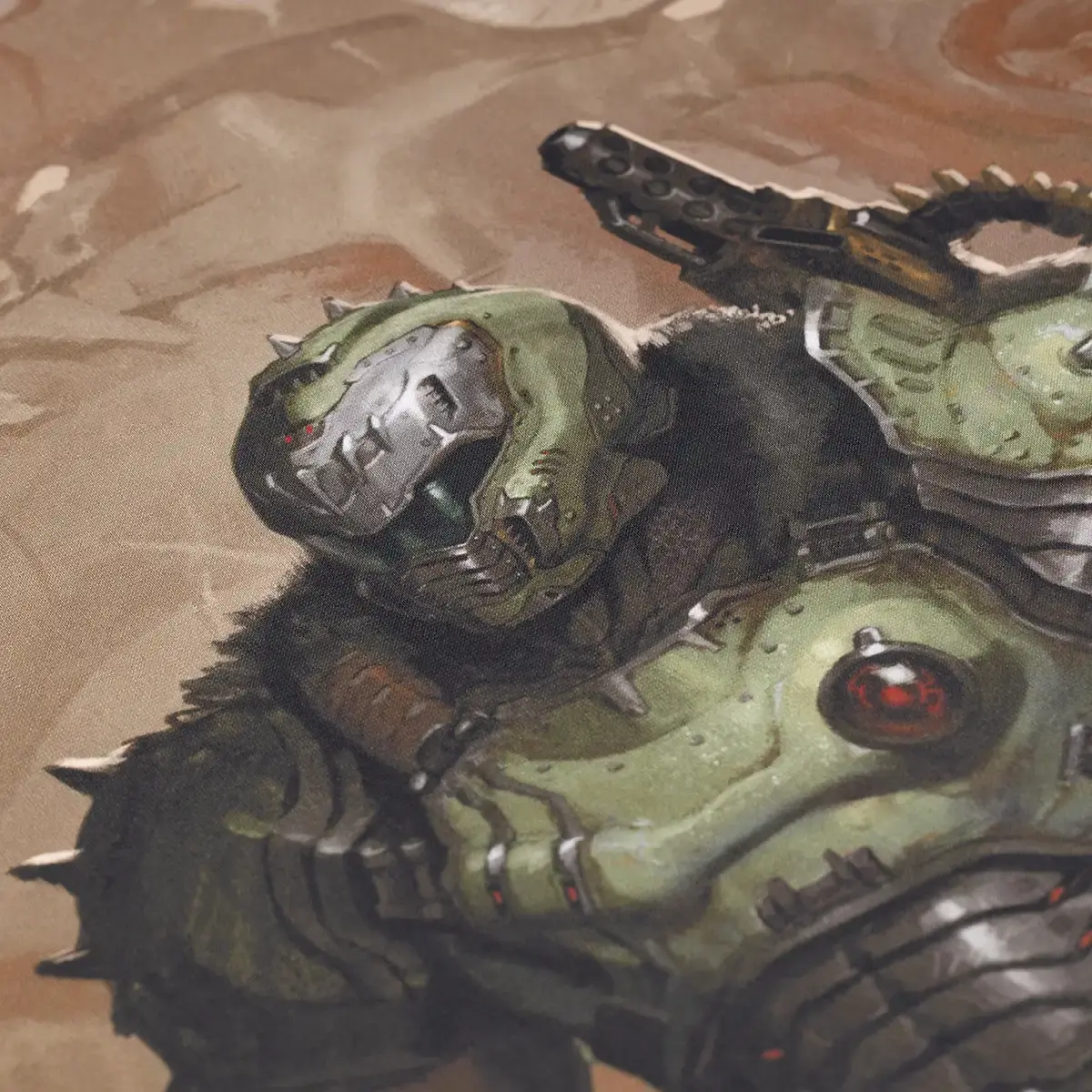 DOOM: The Dark Ages - wallscroll plátno "Concept art"