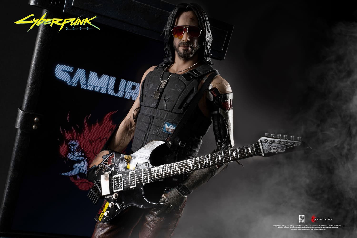 Cyberpunk 2077 - Johnny Silverhand 1:4 Scale EXCLUSIVE Statue