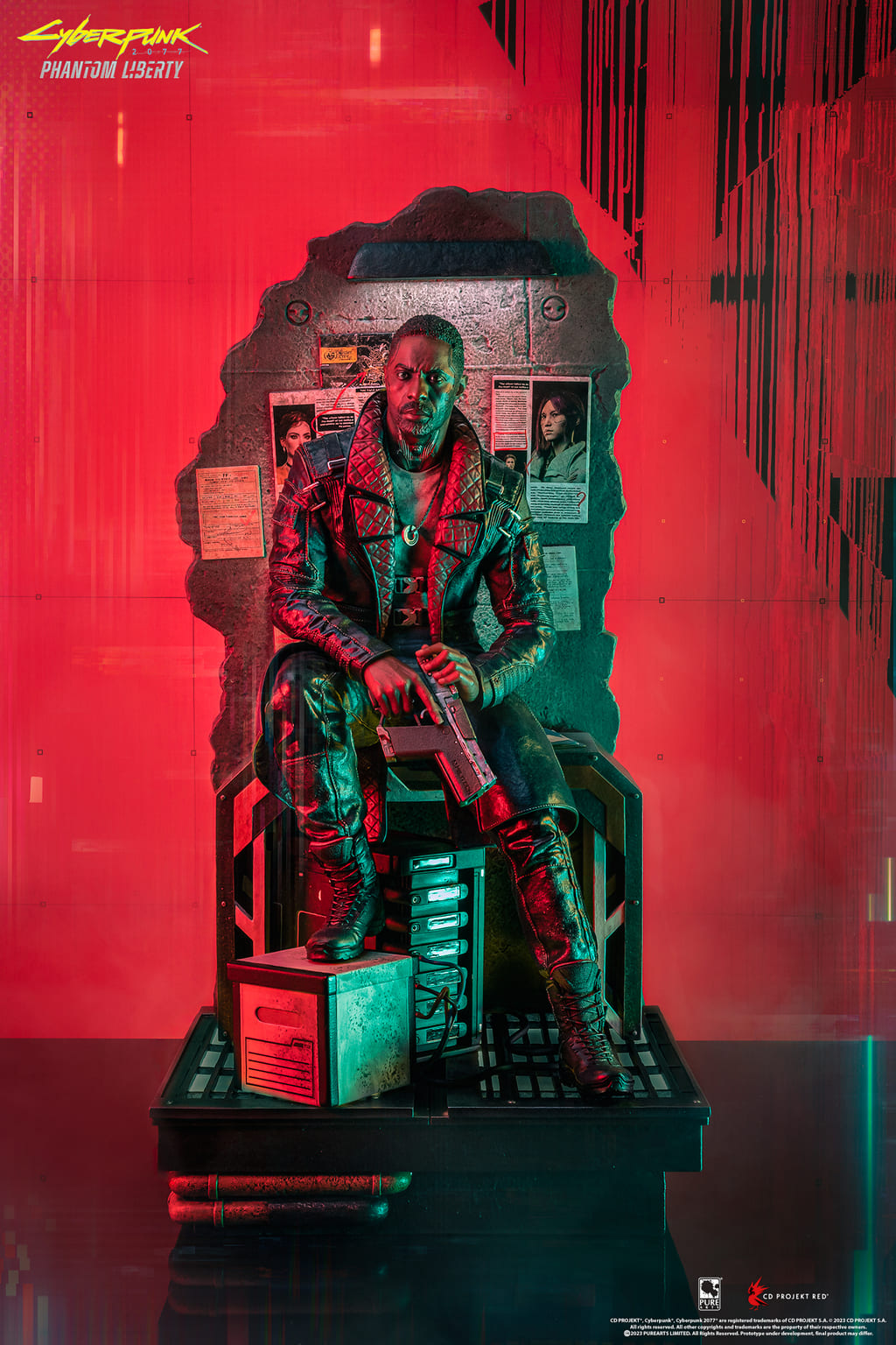Cyberpunk 2077: Phantom Liberty – Solomon Reed 1:4 scale Socha