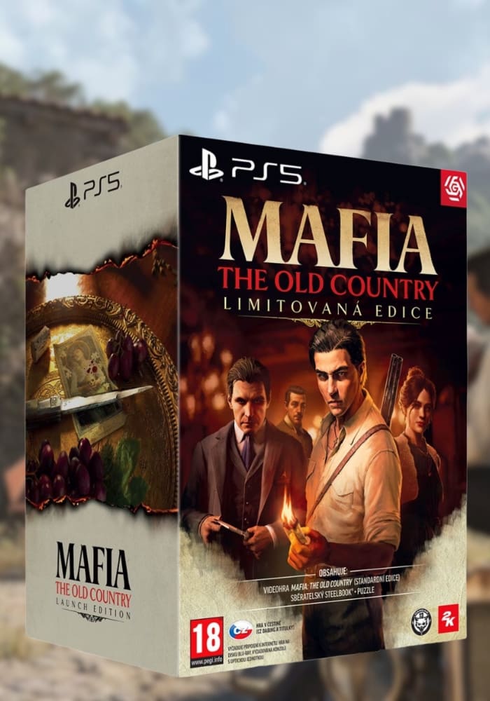 MAFIA: The Old Country - 3D Cedule + Plakát A2 + Limitovaná edice PS5|XSX