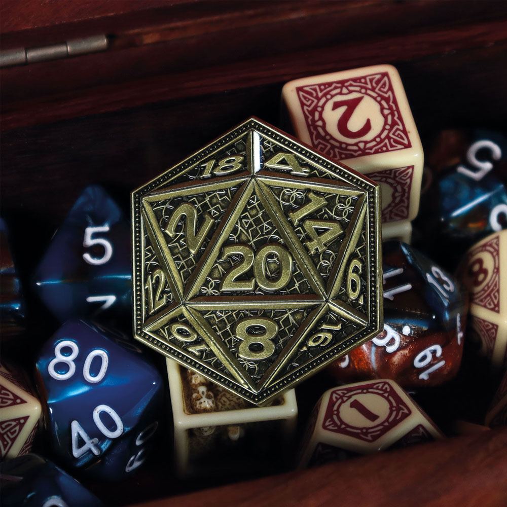 Dungeons & Dragons - Sběratelská Mince D20