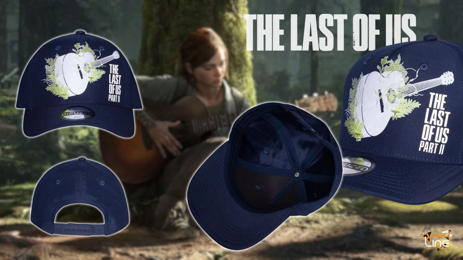Last Of Us Part II - Kšiltovka Kytara