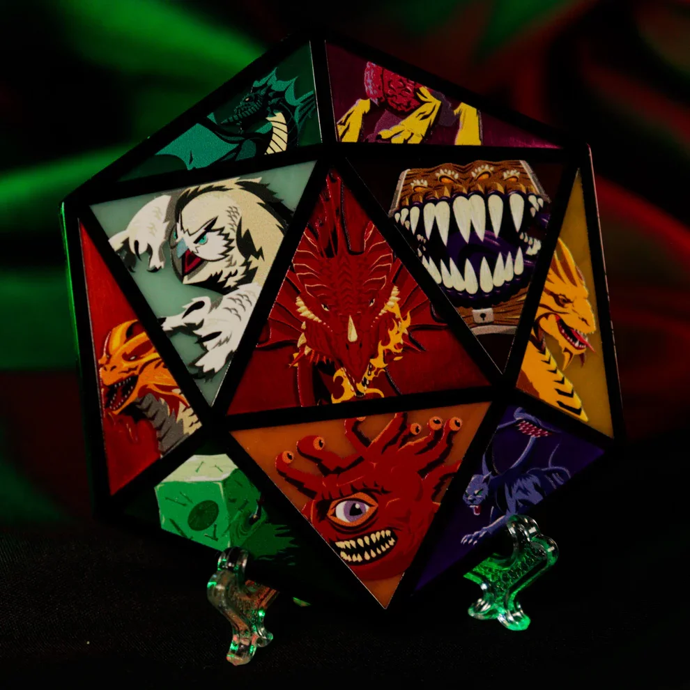 Dungeons & Dragons - Sběratelský Medailon D20