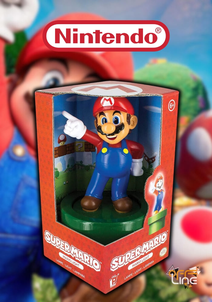Nintendo: Super Mario Lampička