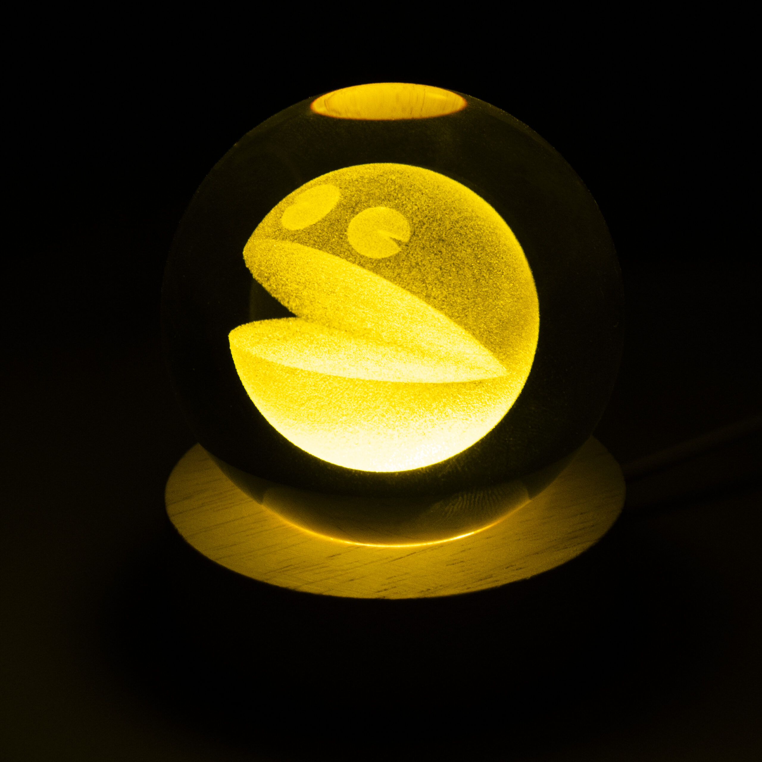 PAC MAN - Lampička Křišťálová Koule