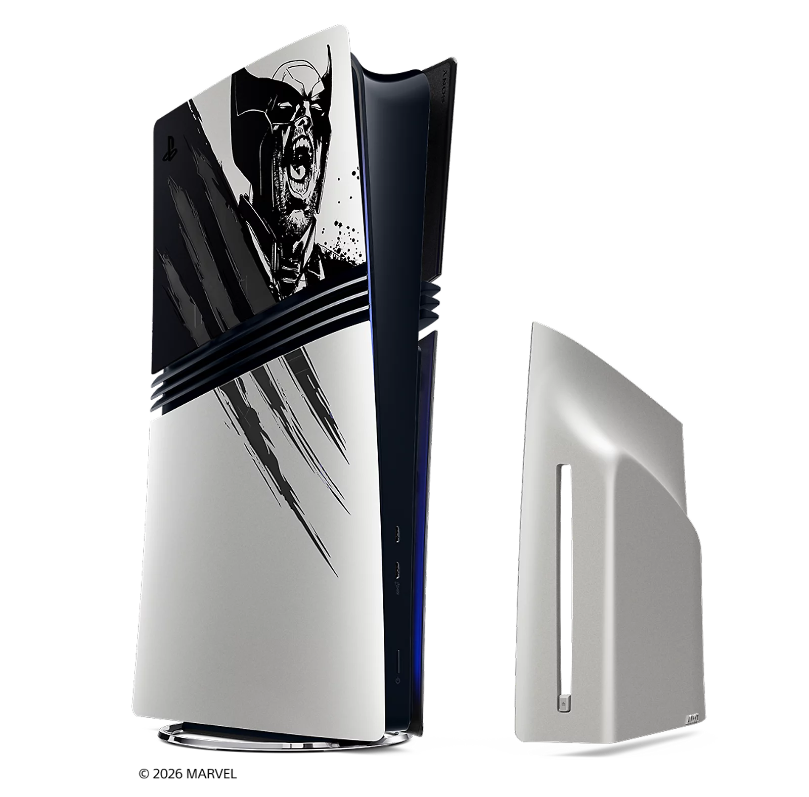 Kryt na konzoli PlayStation 5 Pro - Marvels Wolverine Adamantium Limited Edition | PS5