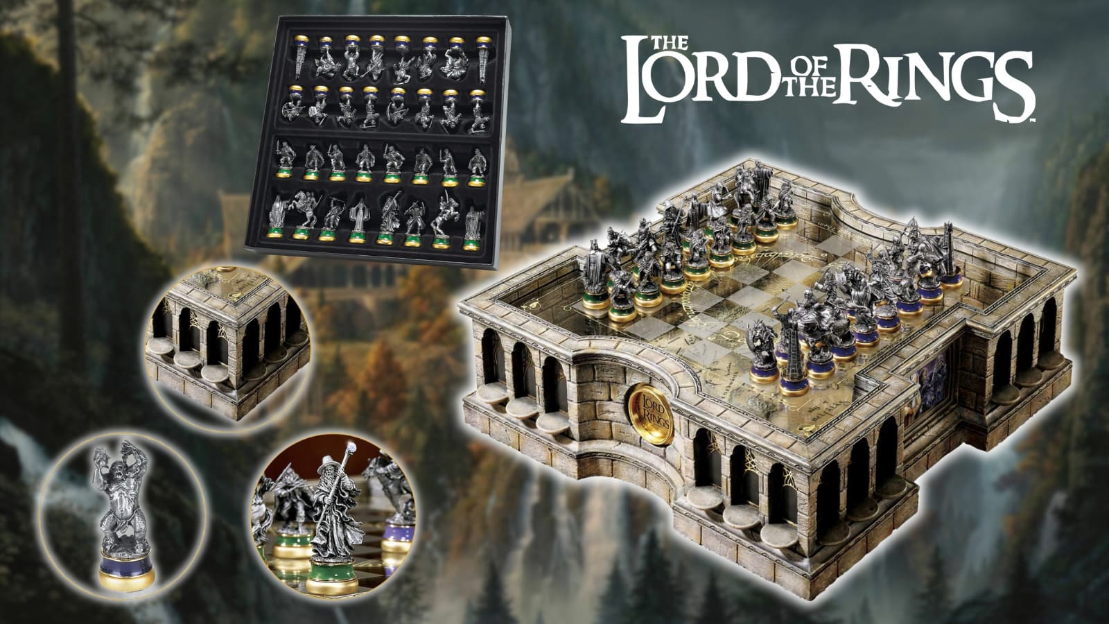Lord of the Rings: Šachy - Sběratelský Set