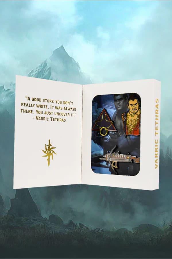Dragon Age - Odznaky různé druhy "Varric"