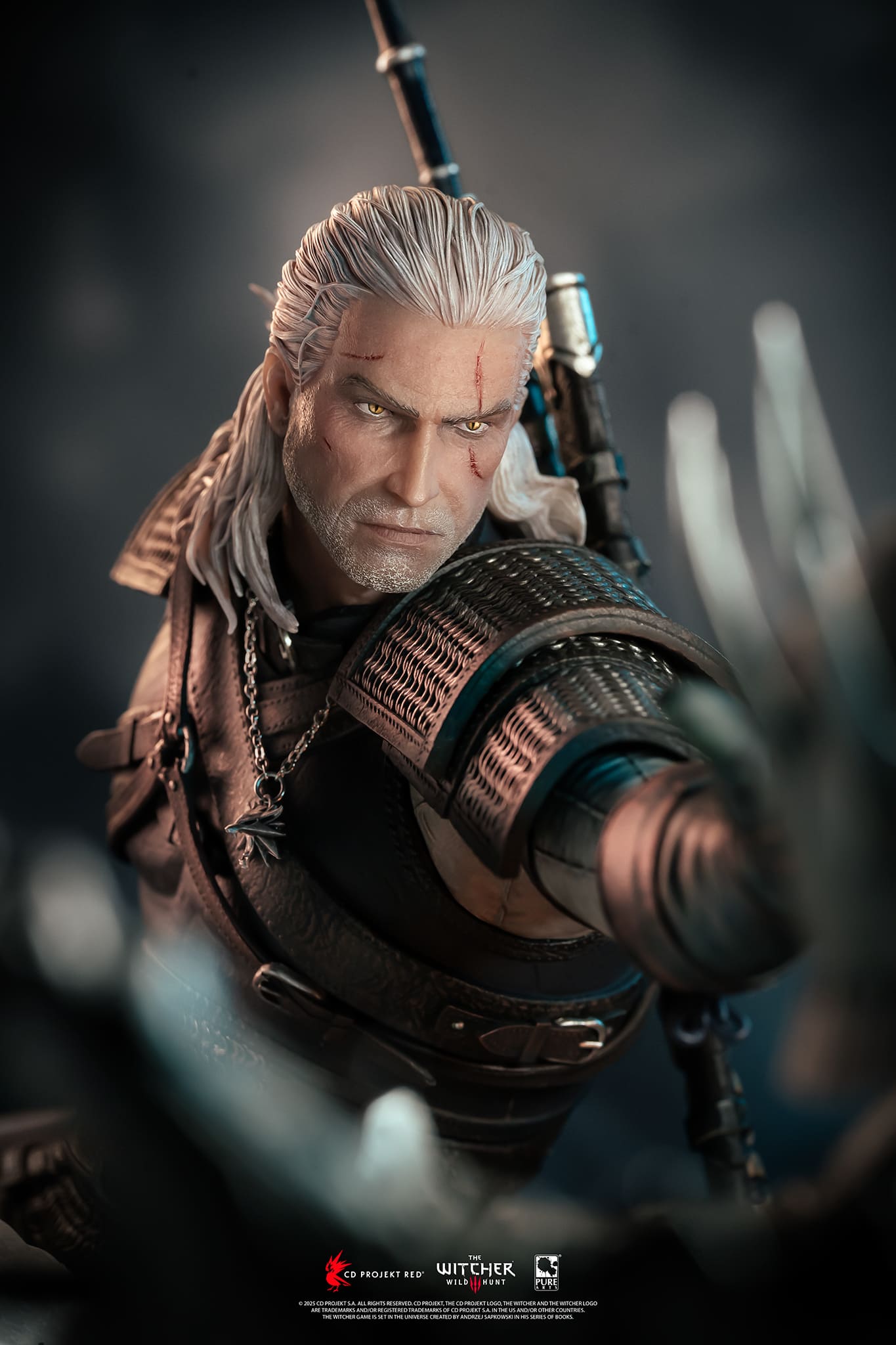 Zaklínač - Wild Hunt 1:6 Geralt vs Eredin Scale Diorama