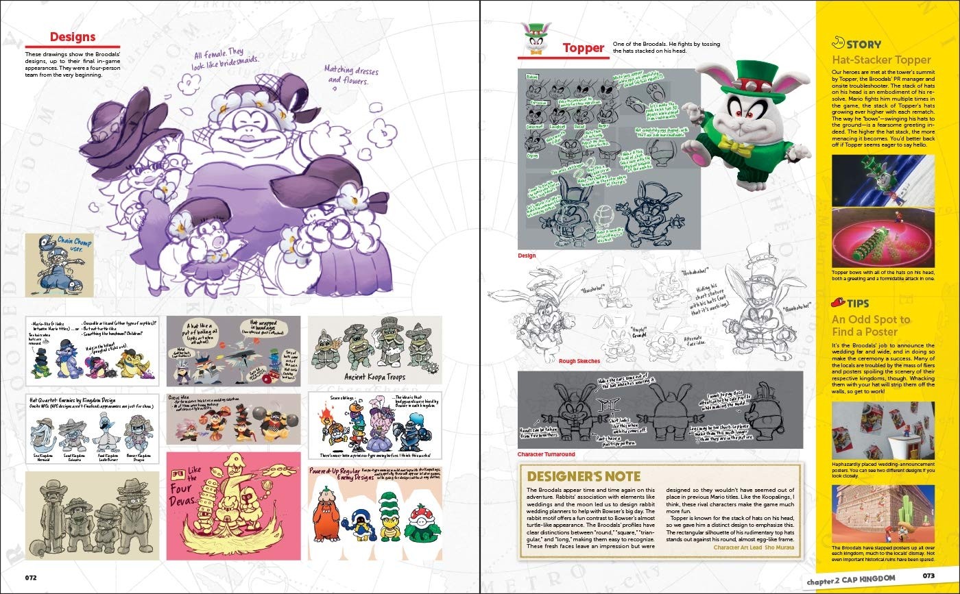 Kniha Super Mario Odyssey Art Book