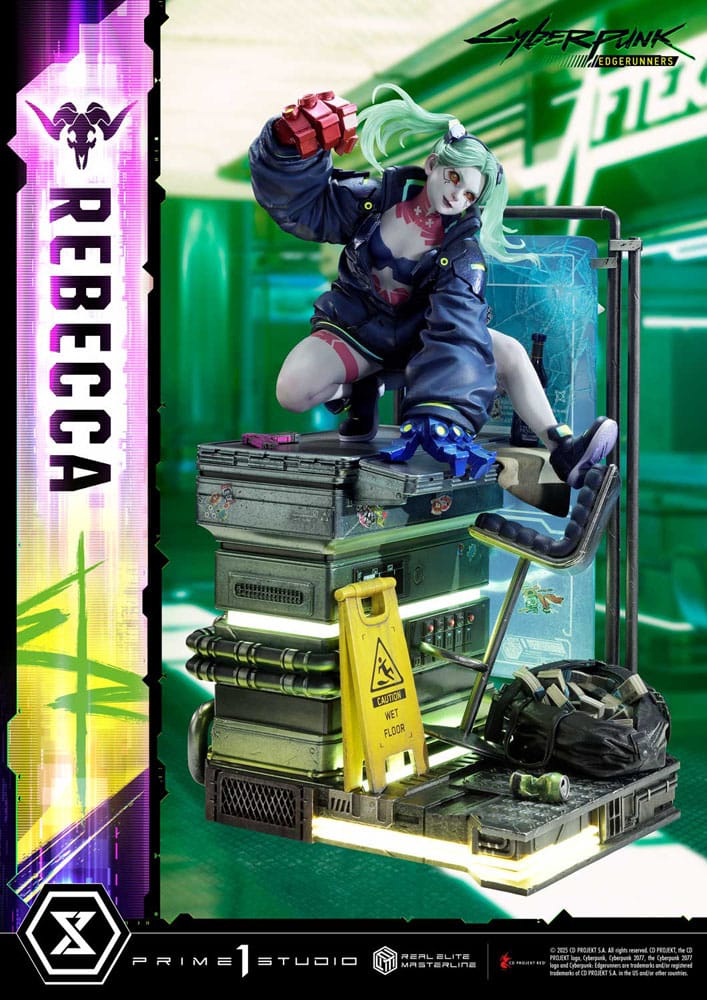 Cyberpunk: Edgerunners - Real Elite Masterline Series Statue 1:4 Rebecca Deluxe Verze (Prime 1 Studio)