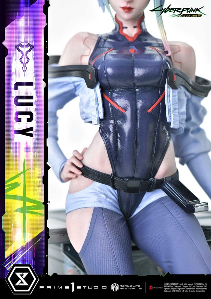 Cyberpunk: Edgerunners - Real Elite Masterline Series Statue 1:4 Lucy Deluxe Verze (Prime 1 Studio)