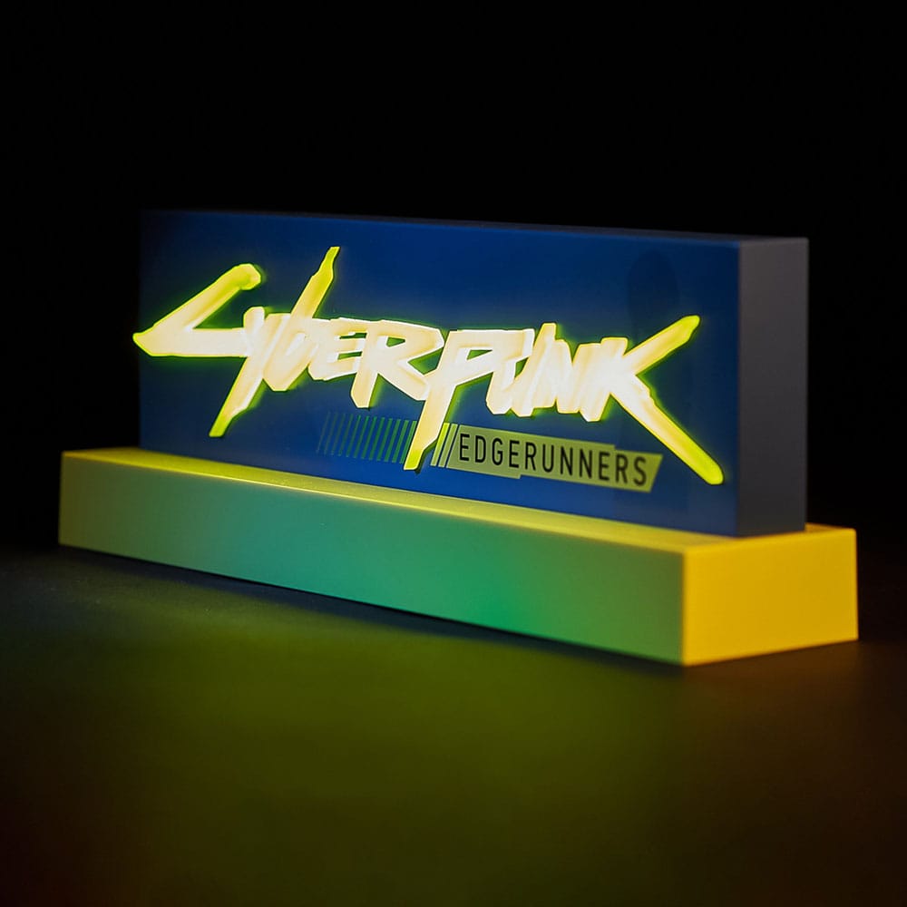 Cyberpunk: Edgerunners - LED Lampička na Stůl
