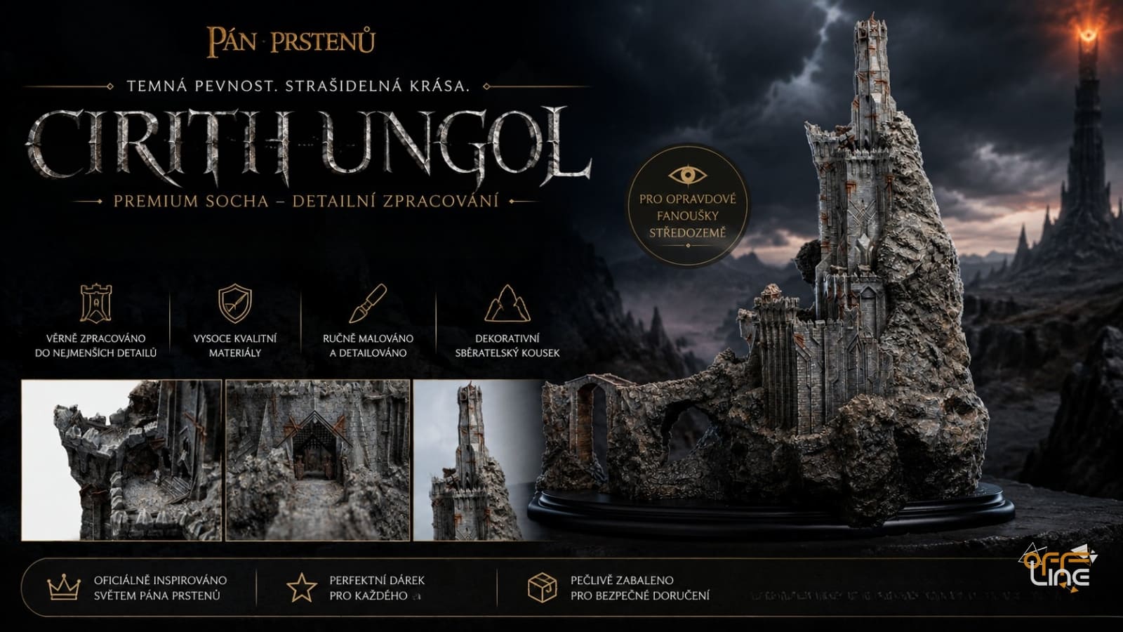 Lord of the Rings - Socha "Cirith Ungol" Limited Edition [Weta]