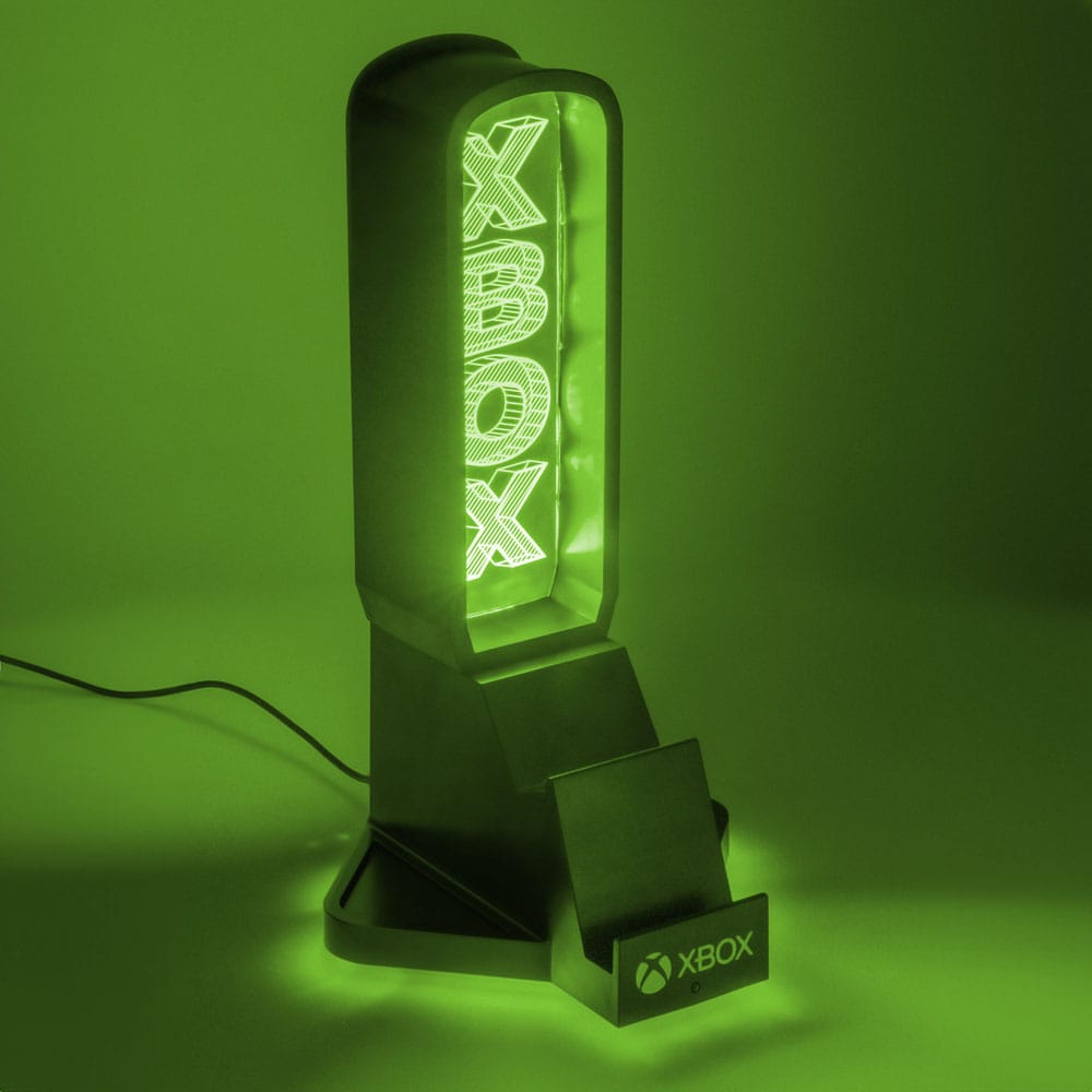 XBOX - Lampička a Stojan na Sluchátka 3v1