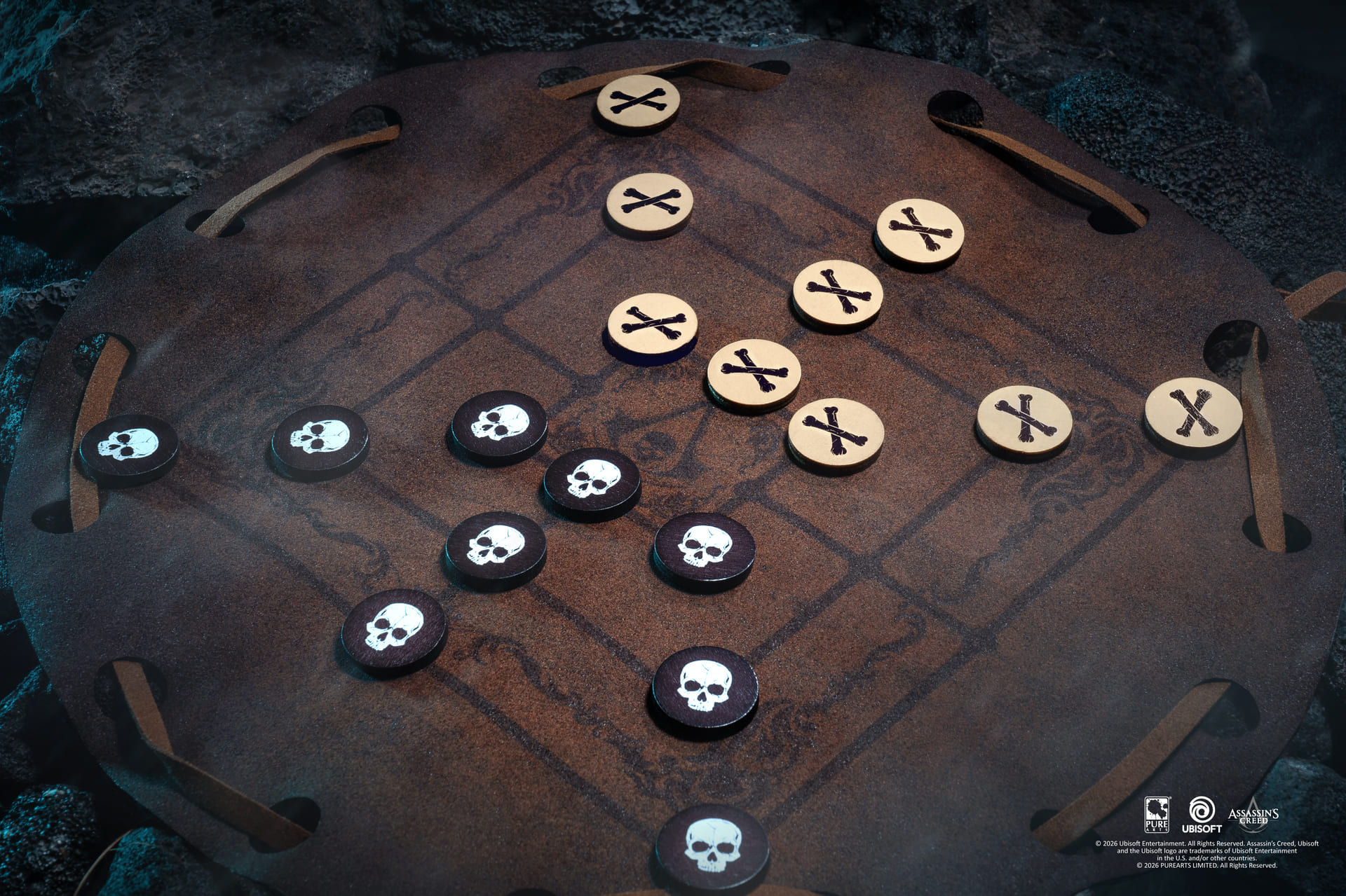 Assassins Creed: Black Flag - Desková Hra Nine Mens Morris [Pure Arts]