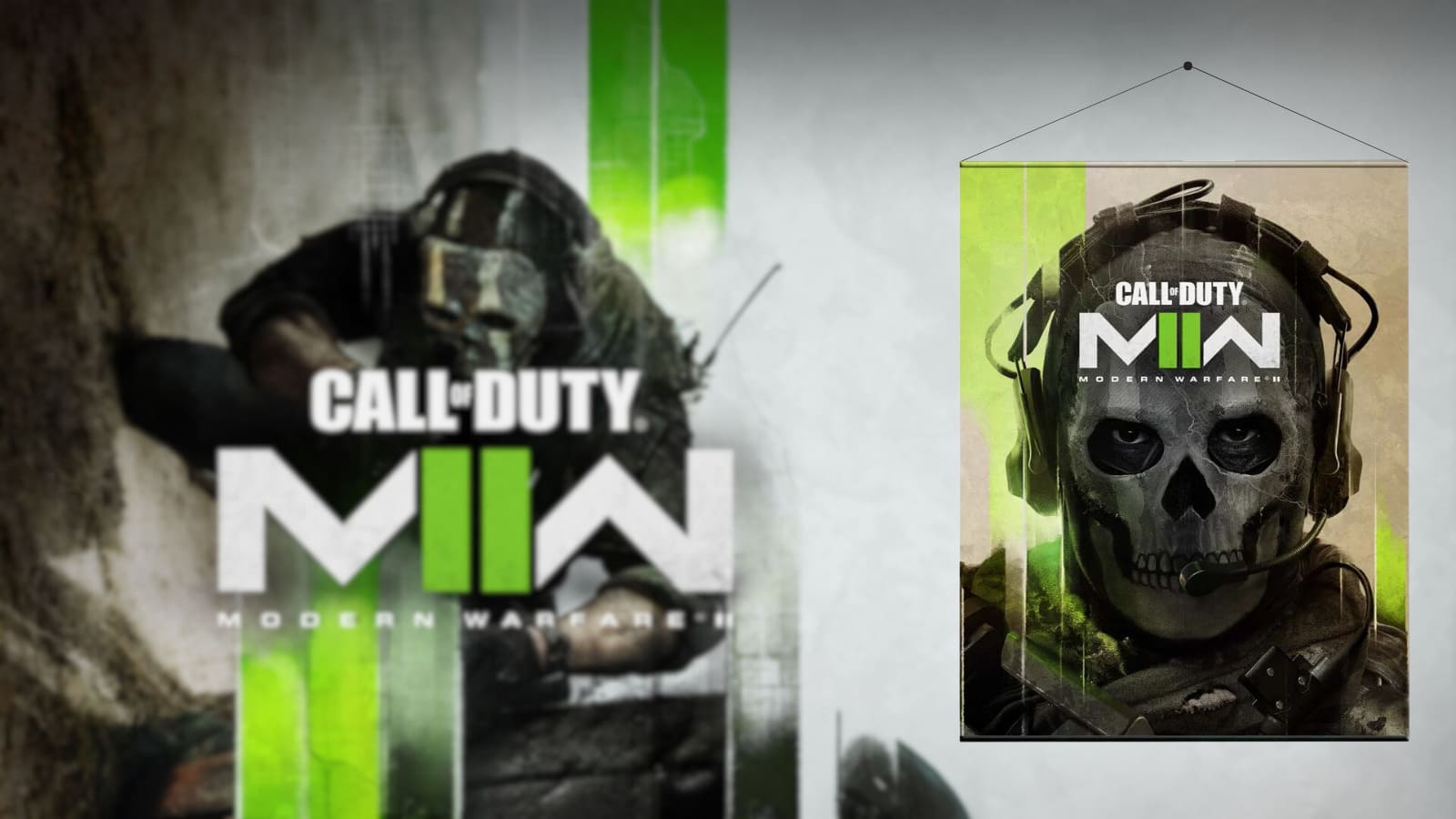 Wallscroll Call of Duty: Modern Warfare 2 - Ghost