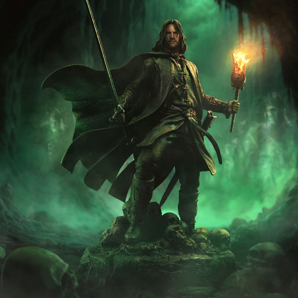 Lord of the Rings - Art Scale 1:10 Soška "Aragorn Unleashed"