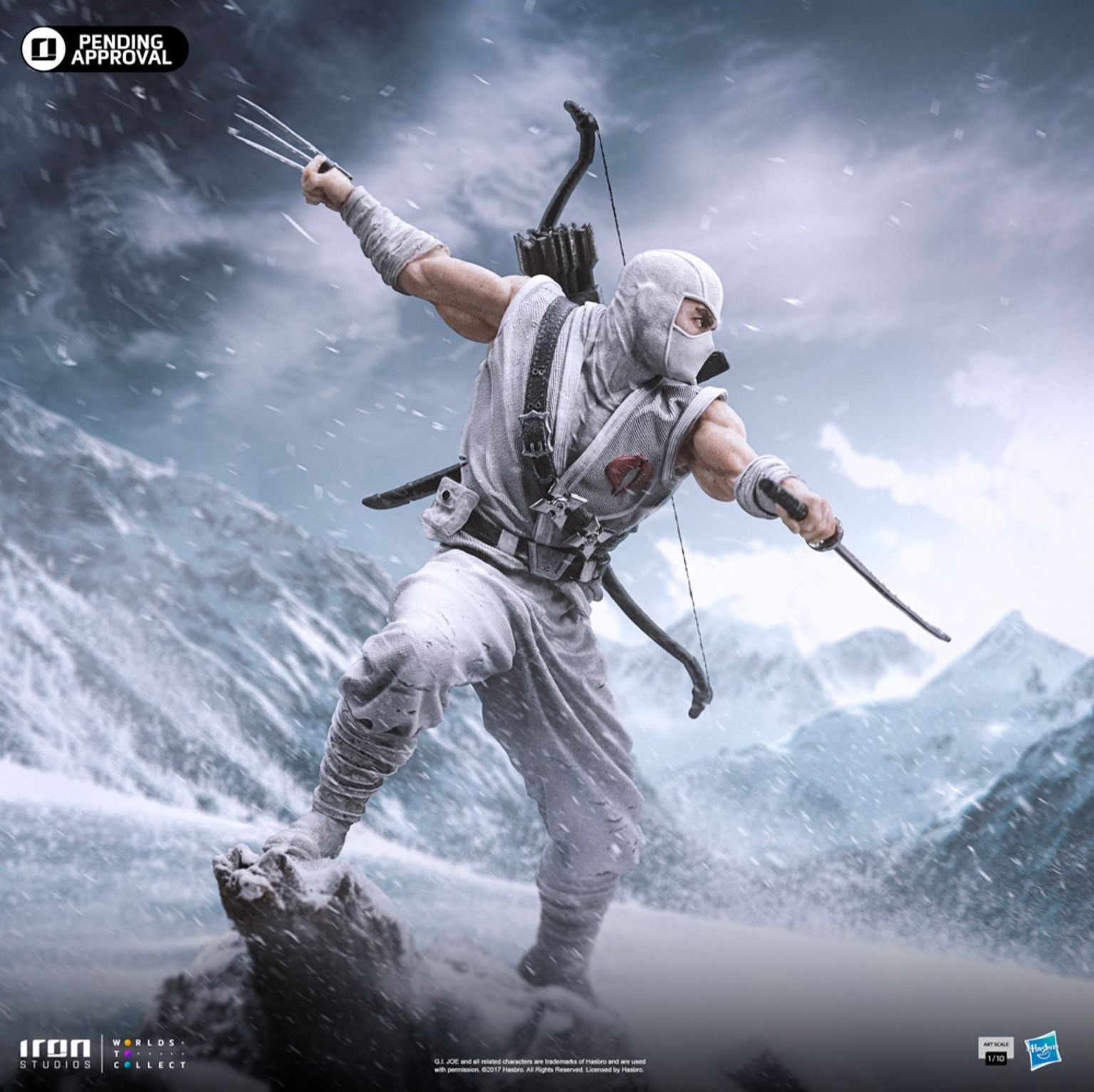 GI Joe - Art Scale 1:10 Figurka "Storm Shadow" [Iron Studios]
