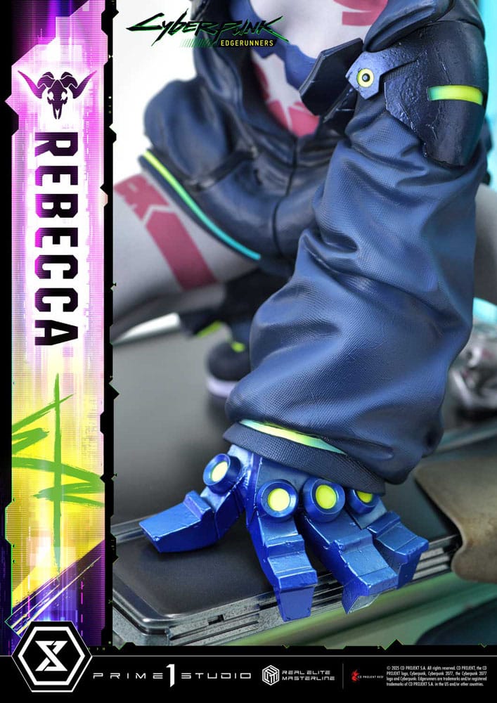 Cyberpunk: Edgerunners - Real Elite Masterline Series Statue 1:4 Rebecca Deluxe Verze (Prime 1 Studio)