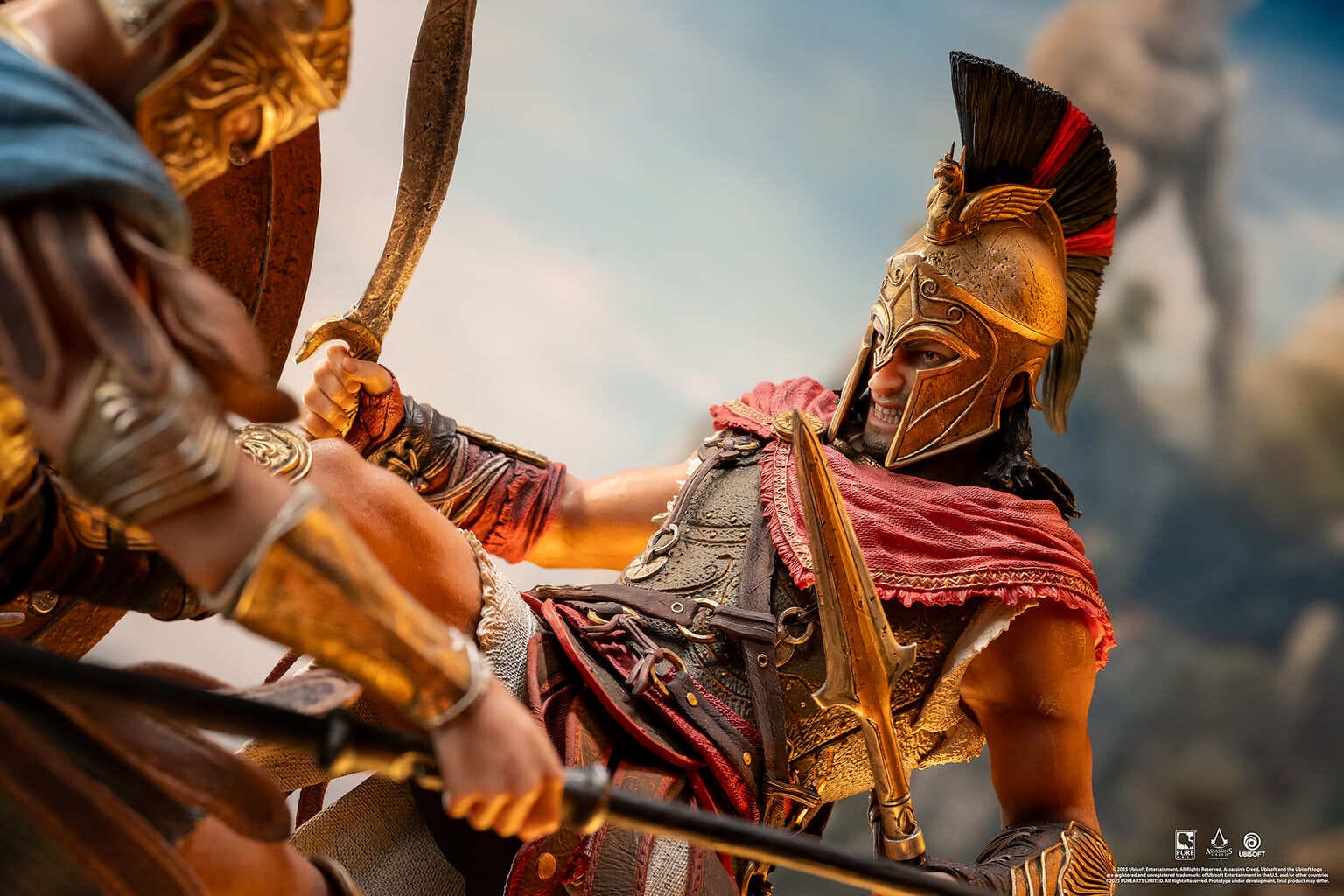Assassin's Creed - Spartan Kick Soška 1:6 Diorama (PureArts)