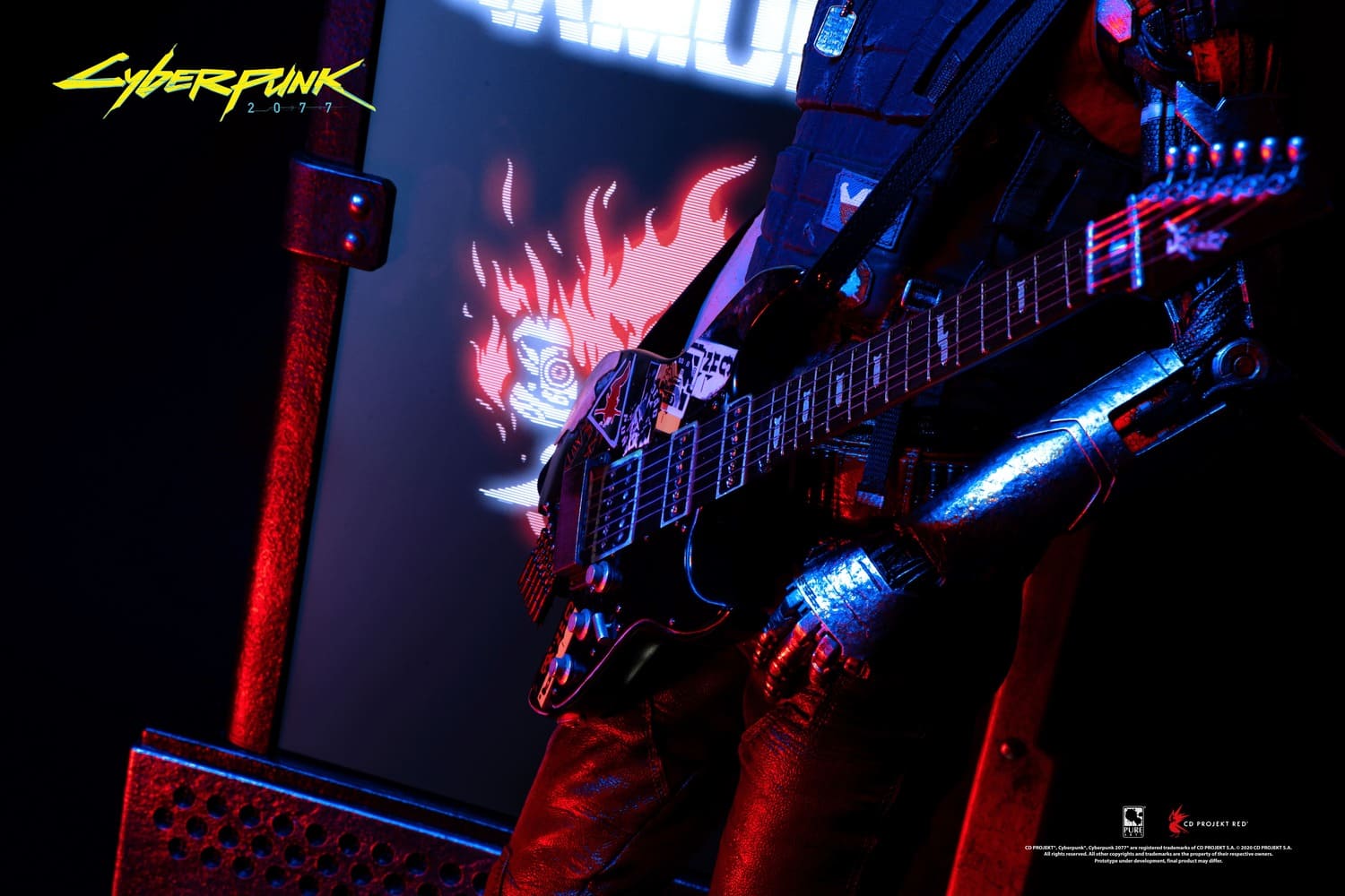 Cyberpunk 2077 - Johnny Silverhand 1:4 Scale EXCLUSIVE Statue