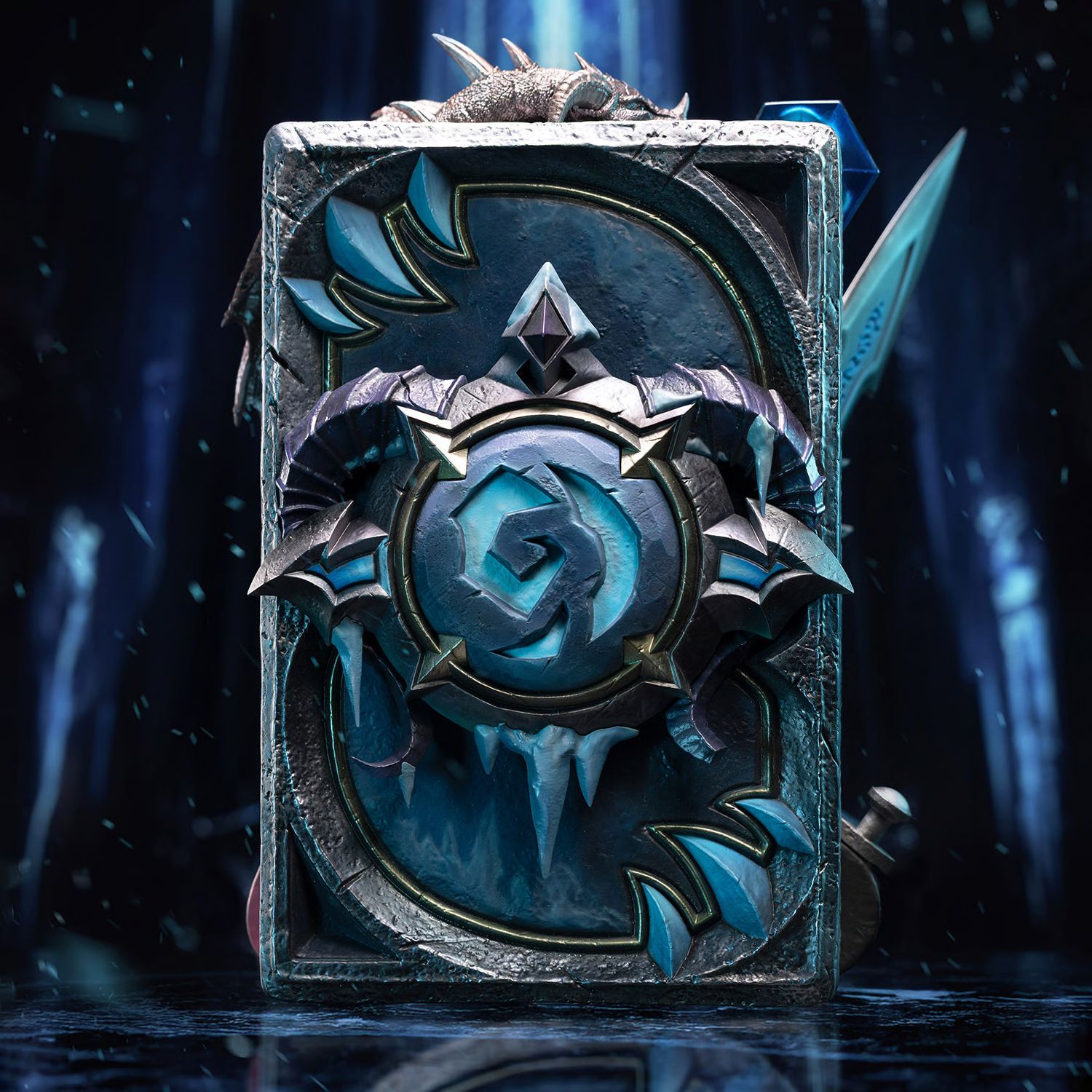 The Lich King - 3D Soška Hearthstone [HEX Collectibles]