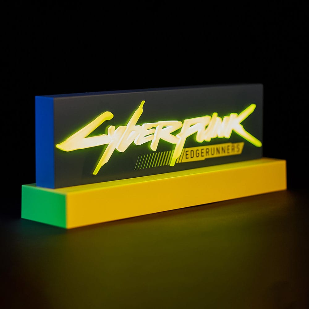 Cyberpunk: Edgerunners - LED Lampička na Stůl