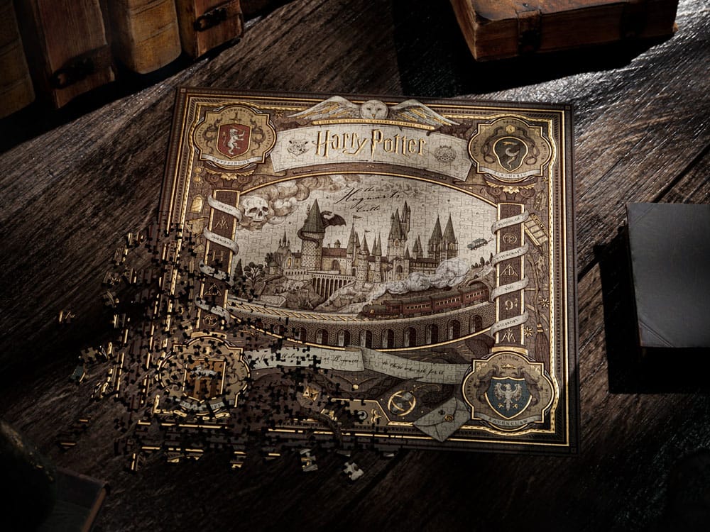 Harry Potter - Luxusní Embosované Puzzle 1000pcs