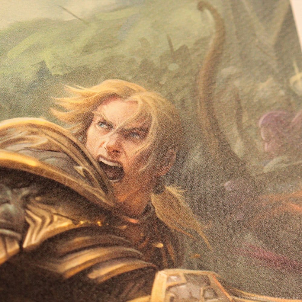 World of WarCraft - Limitovaná Edice Art Print "Sylvanas vs Anduin Wrynn" [FaNaTtiK]