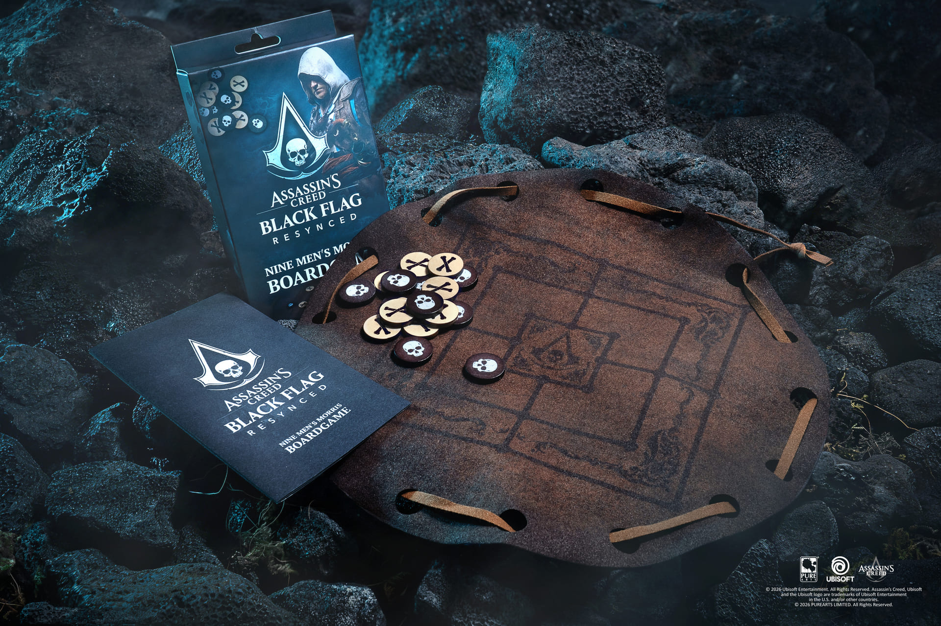Assassins Creed: Black Flag - Desková Hra Nine Mens Morris [Pure Arts]
