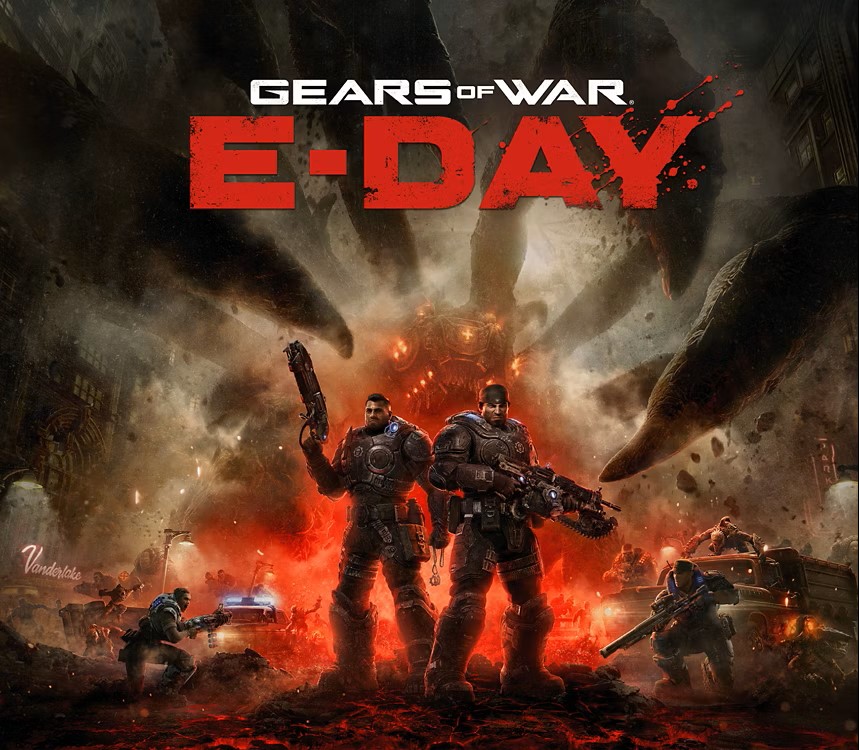 Gears of War: E-Day - Bezdrátový Ovladač XBOX Limited Edition