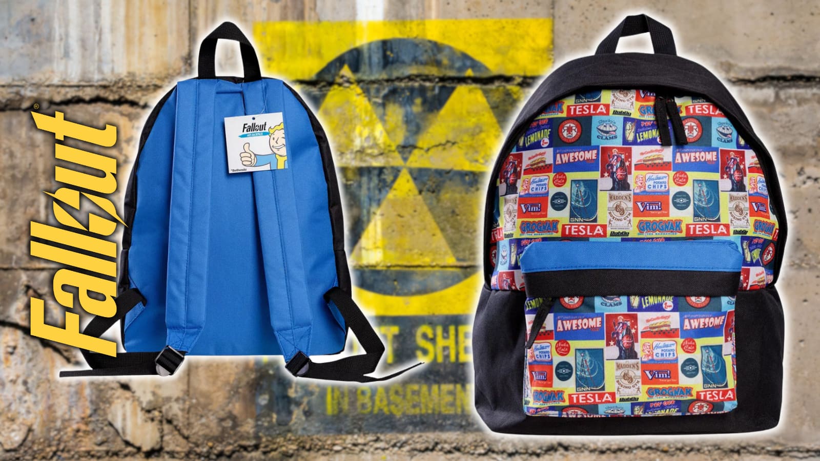  Fallout - stylový batoh na záda "Ads"
