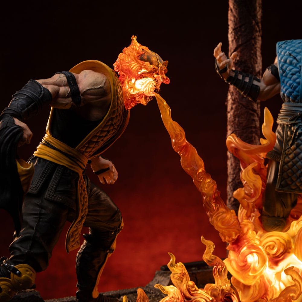 Mortal Kombat - Deluxe art scale 1:10 soška [Scorpion Fatality]