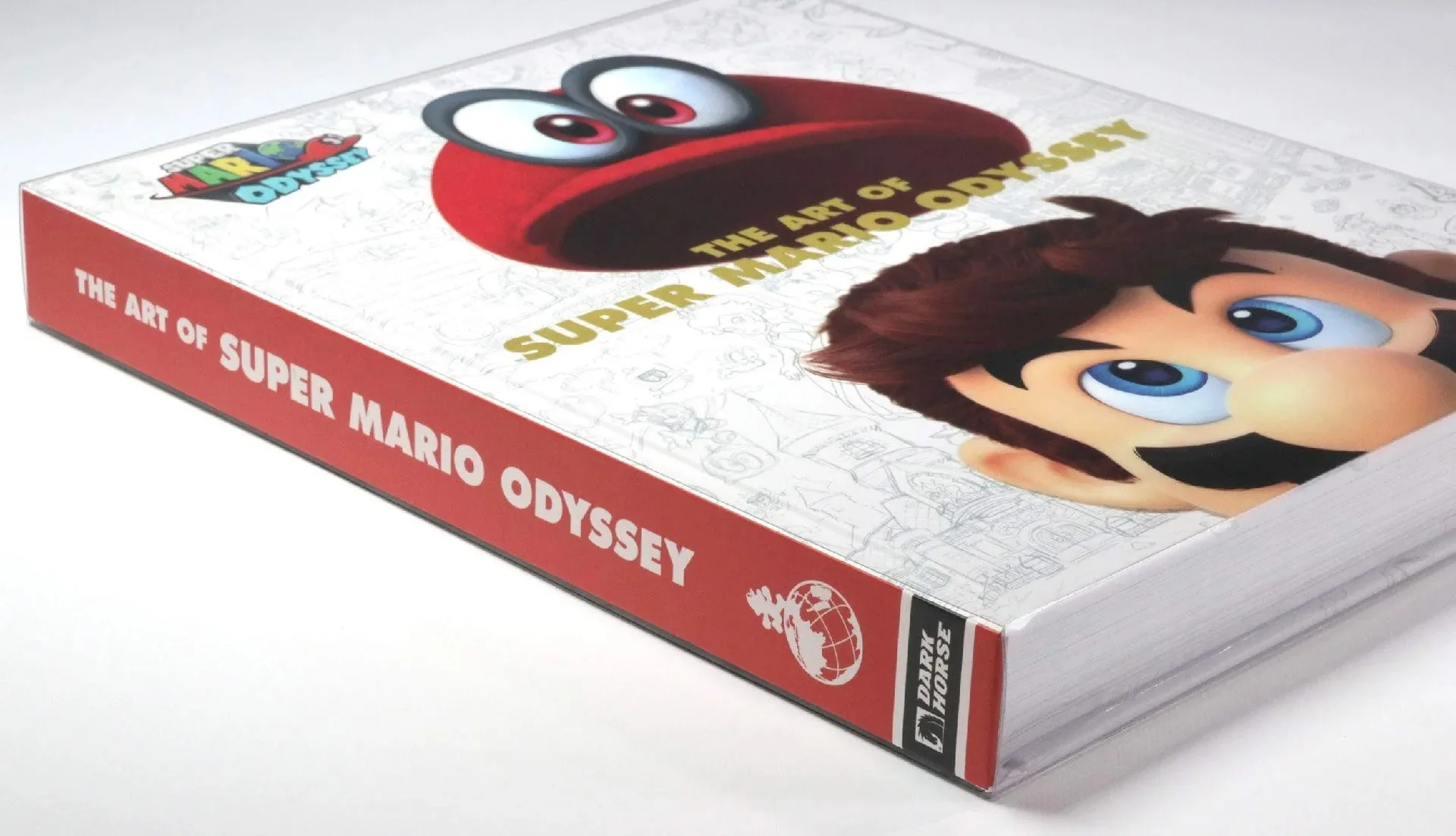 Kniha Super Mario Odyssey Art Book