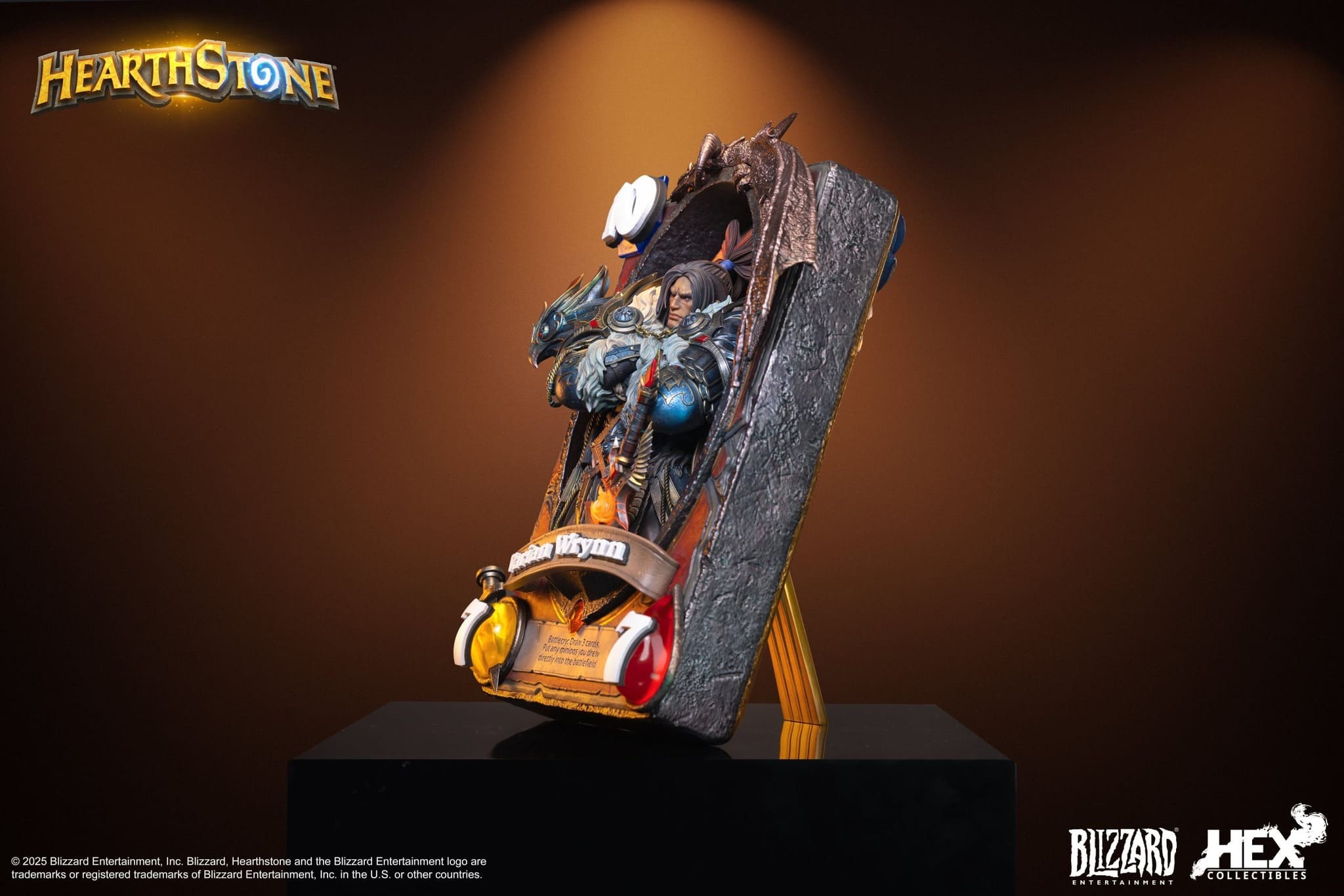 Varian Wrynn - 3D Soška Hearthstone [HEX Collectibles]