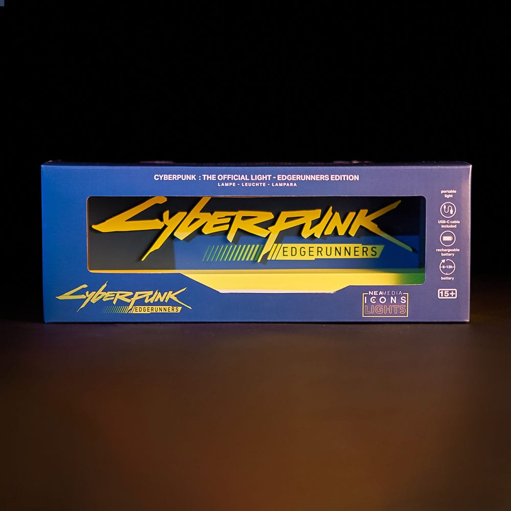 Cyberpunk: Edgerunners - LED Lampička na Stůl