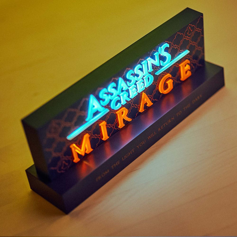 Assassins Creed: Mirage - LED Lampička na Stůl