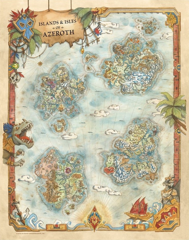 World of WarCraft - Limitovaný Set 5x Art Print [FaNaTtiK]