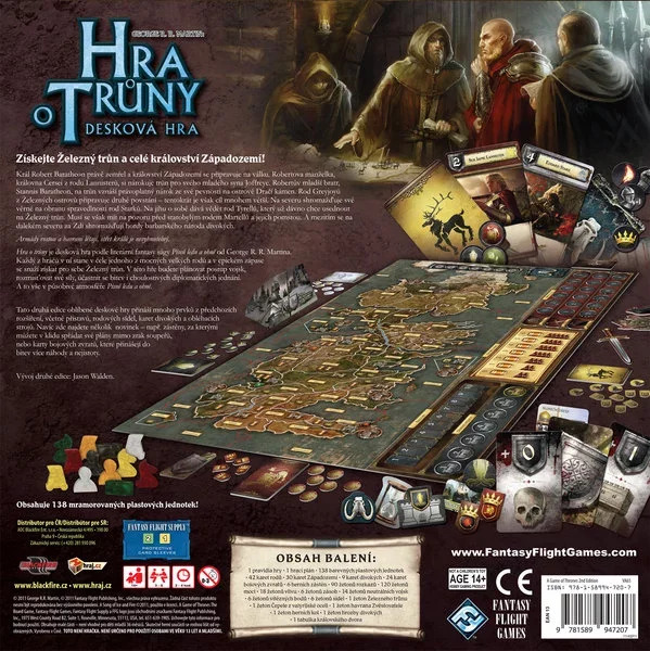 Hra o trůny - Desková hra