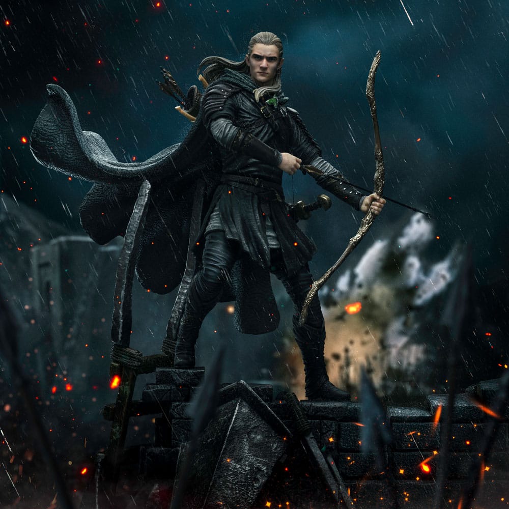 Lord of the Rings - Art Scale 1:10 Soška "Legolas Unleashed" [Iron Studios]