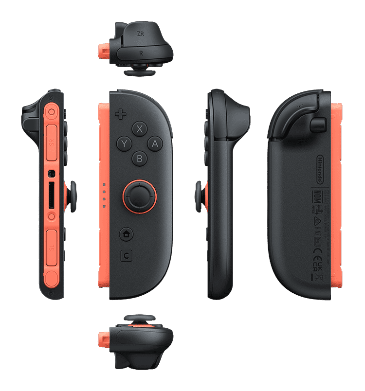 Nintendo SWITCH 2 - Ovladač Joy-Con 2 Light Red