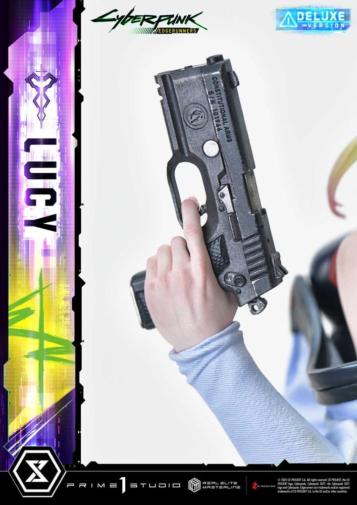 Cyberpunk: Edgerunners - Real Elite Masterline Series Statue 1:4 Lucy Deluxe Verze (Prime 1 Studio)