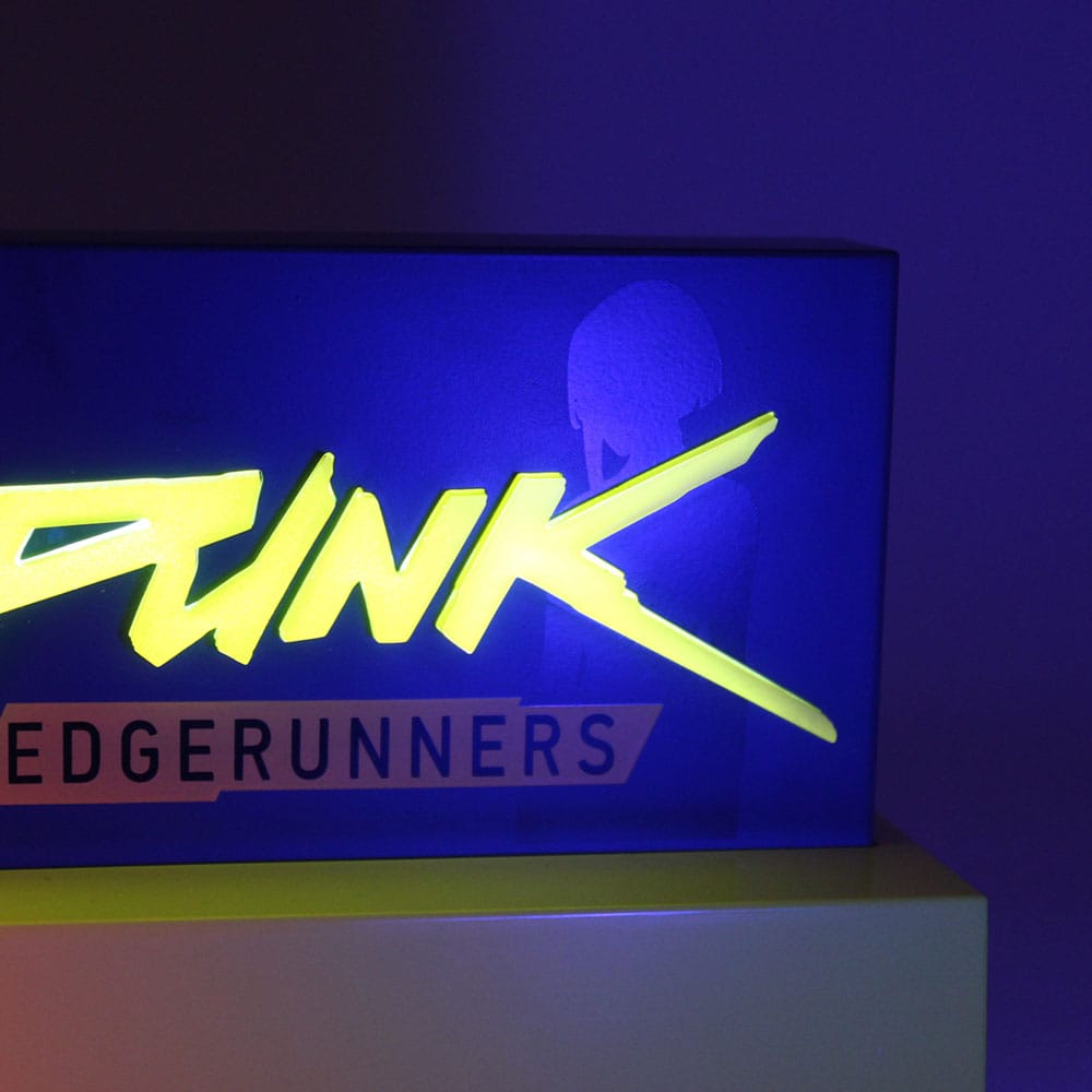 Cyberpunk: Edgerunners - LED Lampička na Stůl