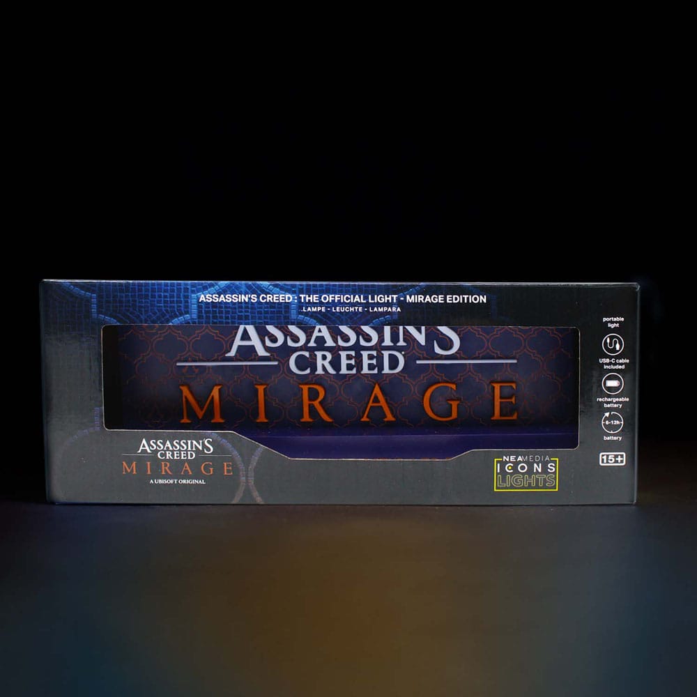 Assassins Creed: Mirage - LED Lampička na Stůl